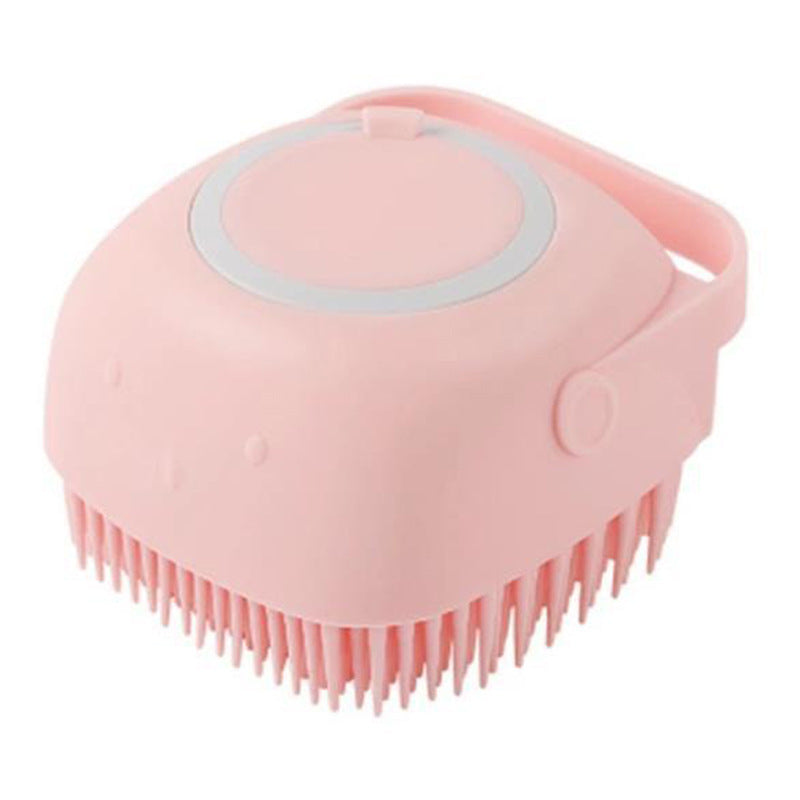 2-in-1 Silicone Bath & Massage Glove for Dogs and Cats – Cleans, Massages, Dispenses Shampoo.