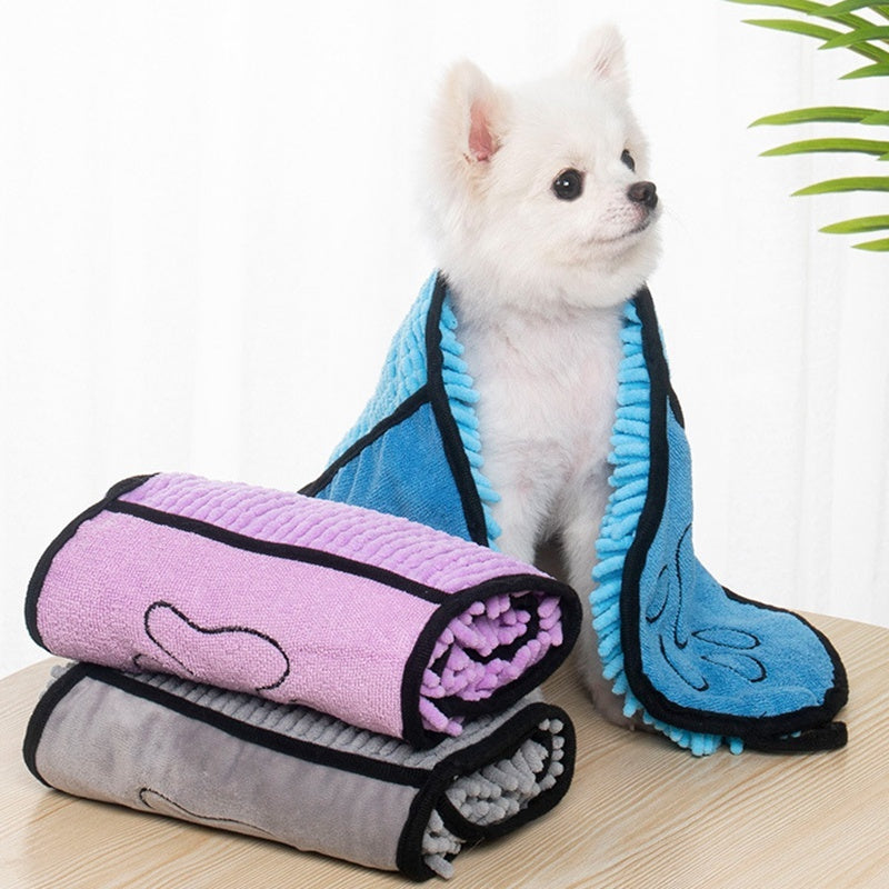 Dry Faster, Cuddle Sooner — Super Absorbent Pet Towels for Dogs & Cats