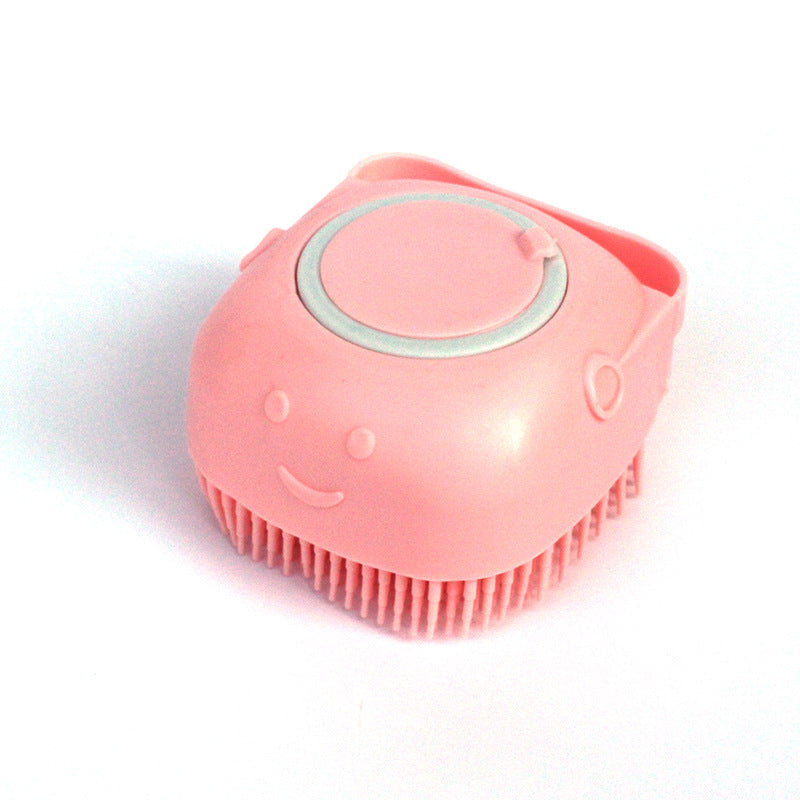 2-in-1 Silicone Bath & Massage Glove for Dogs and Cats – Cleans, Massages, Dispenses Shampoo.
