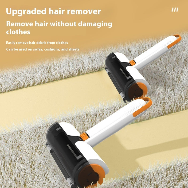 2-in-1 Pet Hair Removal Roller — Portable, Washable & Effortless Cleaning