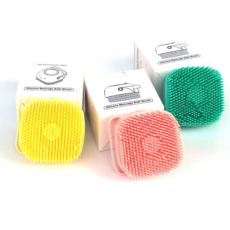 2-in-1 Silicone Bath & Massage Glove for Dogs and Cats – Cleans, Massages, Dispenses Shampoo.