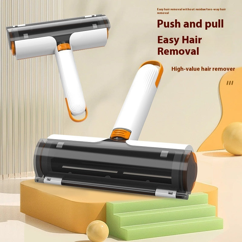 2-in-1 Pet Hair Removal Roller — Portable, Washable & Effortless Cleaning