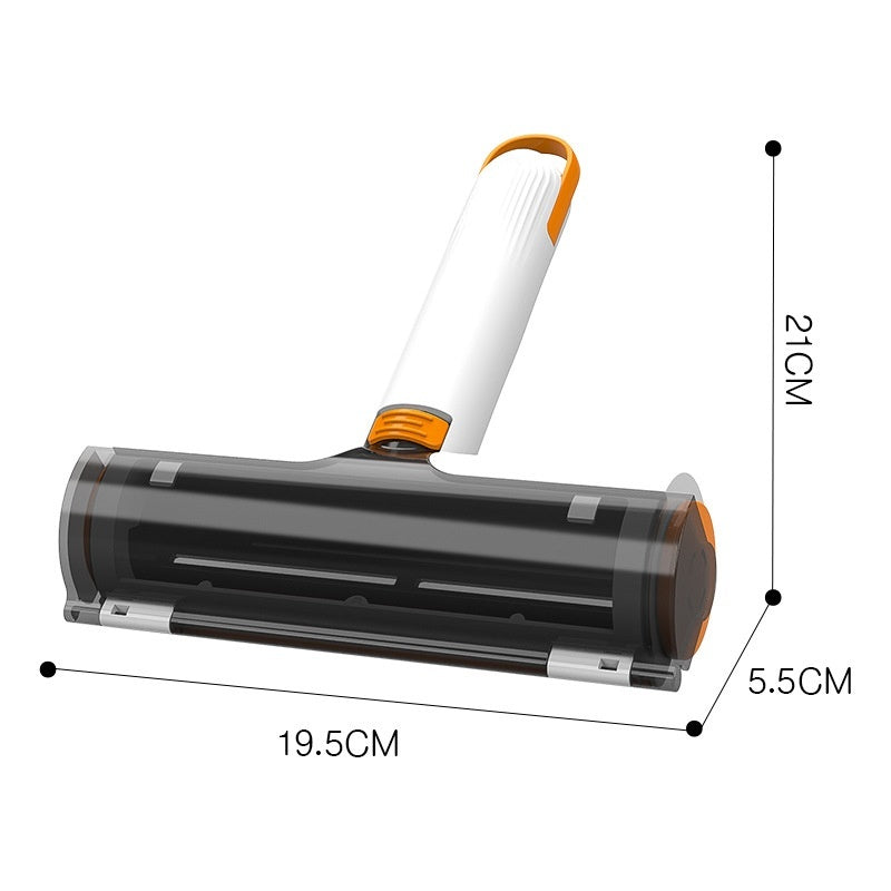 2-in-1 Pet Hair Removal Roller — Portable, Washable & Effortless Cleaning