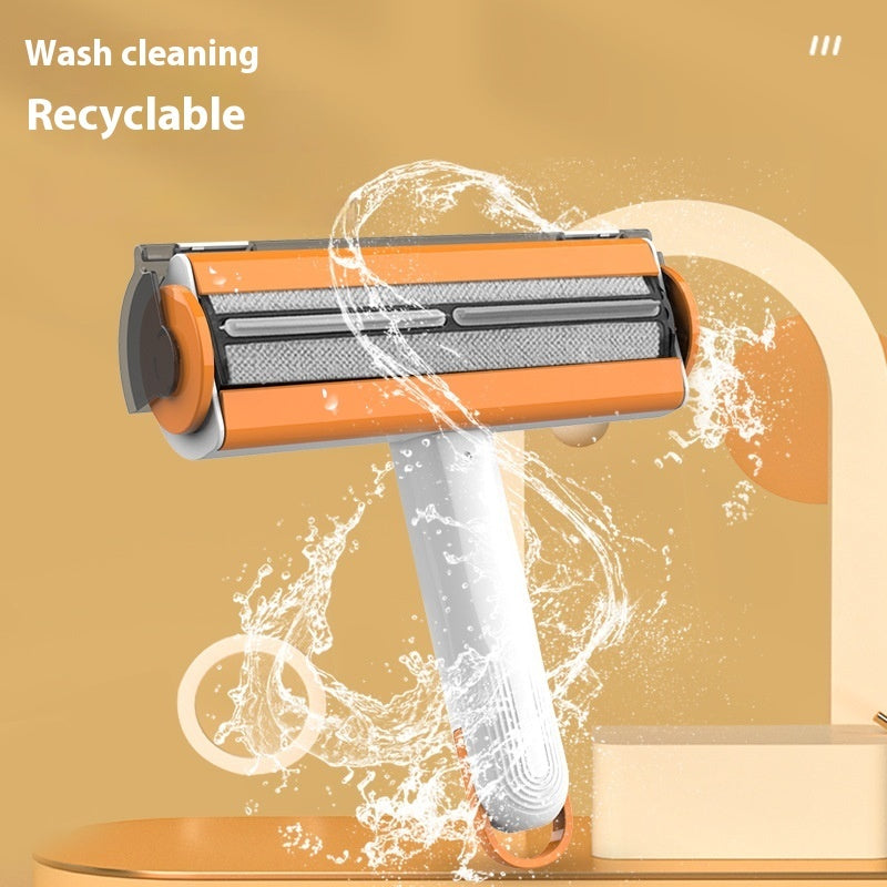 2-in-1 Pet Hair Removal Roller — Portable, Washable & Effortless Cleaning