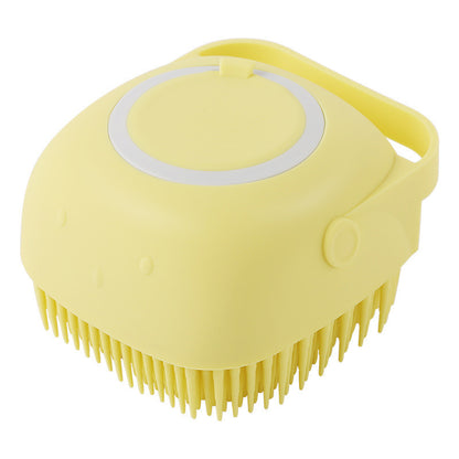 2-in-1 Silicone Bath & Massage Glove for Dogs and Cats – Cleans, Massages, Dispenses Shampoo.